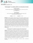 Research paper thumbnail of "Chile despertó": los sentidos políticos en la Revuelta de Octubre