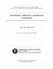 Automatic inductive equational reasoning Cover Page