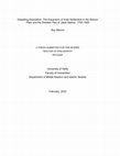 Research paper thumbnail of Dispelling Desolation: The Expansion of Arab Settlement in the Sharon Plain and the Western Part of Jabal Nablus, 1700-1948 (PhD abstract)