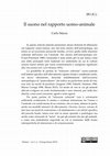 Research paper thumbnail of Il suono nel rapporto uomo-animale