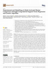 Research paper thumbnail of Experimental and Modelling of Alkali-Activated Mortar Compressive Strength Using Hybrid Support Vector Regression and Genetic Algorithm