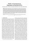 Research paper thumbnail of ReDS: A Framework for Reputation-Enhanced