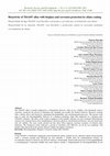 Research paper thumbnail of Bioactivity of Ti6Al4V alloy with bioglass and corrosion protection by silane coating