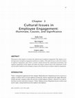 Research paper thumbnail of Cultural Issues in Employee Engagement