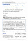 Research paper thumbnail of A study on awareness of hearing health, risk factors, prevention, and intervention of hearing impairment-among pregnant women and mothers of newborn in urban area, Bhubaneswar