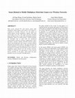 Research paper thumbnail of Related to Mobile Multiplayer Real-time Games over Wireless Networks