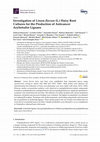 Investigation of Linum flavum (L.) Hairy Root Cultures for the Production of Anticancer Aryltetralin Lignans Cover Page