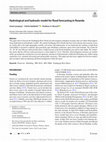 River Flood Risk Forecasting Using Hydrological and Hydraulic Models Cover Page