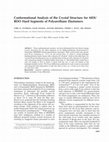 Research paper thumbnail of Conformational analysis of the crystal structure for MDI/BDO hard segments of polyurethane elastomers