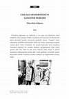 Research paper thumbnail of CHICAGO MODERNİTESİ VE GANGSTER FİLMLERİ