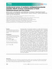 Antibacterial action of synthetic anti-lipopolysaccharide peptides (SALP) involves neutralization of both membrane-bound and free toxins Cover Page