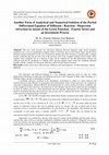 Research paper thumbnail of Another Form of Analytical and Numerical Solution of the Partial Differential Equation of Diffusion -Reaction -Dispersion Advection by means of the Green Function -Fourier Series and an Investment Process