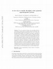 Research paper thumbnail of A new way to classify 2D higher order quantum superintegrable systems