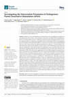 Research paper thumbnail of Investigating the Intervention Parameters of Endogenous Paired Associative Stimulation (ePAS)