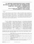 Research paper thumbnail of Un método participativo para mapeo de fincas y recolección de información agrícola aplicable a diferentes escalas espaciales