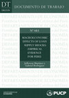 Research paper thumbnail of Macroeconomic Effects of Loan Supply Shocks: Empirical Evidence for Peru