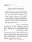 Research paper thumbnail of © IDOSI Publications, 2011 Perception of Air Travelers Towards Mobile Ticketing: A Case Study in Malaysia