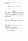 Research paper thumbnail of Modeling for Regressing Variables