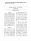 Research paper thumbnail of Tags and the Evolution of Cooperation in Complex Environments