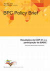 Research paper thumbnail of Resultados da COP 21 e a participação do BASIC