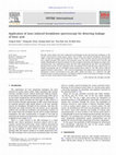 Research paper thumbnail of Application of laser-induced breakdown spectroscopy for detecting leakage of boric acid