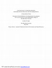 Research paper thumbnail of Avian bioacoustics in urbanizing landscapes: relationships between urban noise and avian singing behavior