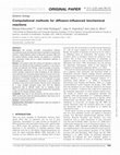 Computational methods for diffusion-influenced biochemical reactions Cover Page