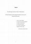 The Betrayal of Anne Frank: A Refutation. Critical Analysis of the Argumentation and Use of Historical Sources Cover Page