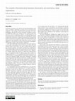 Research paper thumbnail of The complex interrelationship between dissociation and anomalous sleep experiences