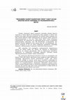 Research paper thumbnail of Muhammed Hanefi Hazretleri Cengi" Tabut Savaşı Hikâyesi Motif Denemesi Ve Transkripsiyonlu Metin