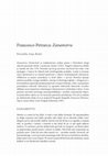 Research paper thumbnail of Francesco Petrarca: Zanamstvu