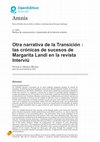 Research paper thumbnail of Otra narrativa de la Transicion las cronicas de sucesos de Margarita Landi en la revista Interviu