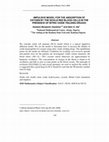 Research paper thumbnail of Impulsive Model for the Absorption of Oxygen by the Sickle Red Blood Cells in the Presence of Nitric Oxide Yeilding Drugs