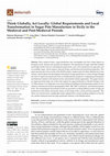 Research paper thumbnail of Think Globally, Act Locally: Global Requirements and Local Transformation in Sugar Pots Manufacture in Sicily in the Medieval and Post-Medieval Periods