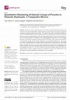 Quantitative Monitoring of Selected Groups of Parasites in Domestic Ruminants: A Comparative Review Cover Page