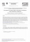 Research paper thumbnail of Development of Cognitive Maps by Individuals with Blindness Using a Multisensory Application