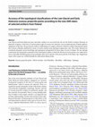 Research paper thumbnail of Accuracy of the typological classifications of the Late Glacial and Early Holocene osseous projectile points according to the new AMS dates of selected artifacts from Poland