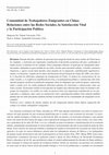 Research paper thumbnail of Migrant Workers ’ Community in China: Relationships among Social Networks, Life Satisfaction and Political Participation*