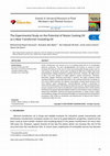 The Experimental Study on the Potential of Waste Cooking Oil as a New Transformer Insulating Oil Cover Page