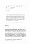 Research paper thumbnail of Is NGO Peacebuilding Risk-Free? A Case Study on Bangladesh