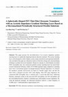 Research paper thumbnail of A Spherically-Shaped PZT Thin Film Ultrasonic Transducer with an Acoustic Impedance Gradient Matching Layer Based on a Micromachined Periodically Structured Flexible Substrate