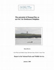 Research paper thumbnail of The potential of Donegal Bay as an SAC for Bottlenose Dolphins