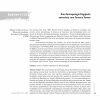 Research paper thumbnail of Uma Antropologia Engajada: entrevista com Terence Turner