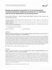 Research paper thumbnail of Biomass and elemental composition (C, N, H) of the periphytic community attached to Polygonum punctatum Ell. in a subtropical reservoir and its relationship to environmental factors