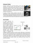 Ultrasonic Testing Cover Page