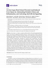 Research paper thumbnail of Arctium lappa Root Extract Prevents Lead-Induced Liver Injury by Attenuating Oxidative Stress and Inflammation, and Activating Akt/GSK-3β Signaling