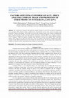 FACTORS AFFECTING CUSTOMER LOYALTY : PRICE ANALYSIS, COMPANY IMAGE AND PROMOTION OF ETHOZ PRODUCTS IN SURABAYA, EAST JAVA Cover Page