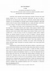 Research paper thumbnail of Satie Neden Haklıydı? Ⅱ