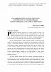 Research paper thumbnail of “Palabras escritas con orgullo”. Autoficción y compromiso en "Vista cansada" de Luis García Montero