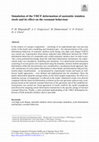 Research paper thumbnail of Simulation of the VHCF deformation of austenitic stainless steels and its effect on the resonant behaviour